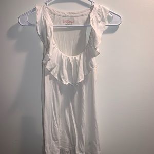 Set of two cotton Lilly Pulitzer ruffle shirts